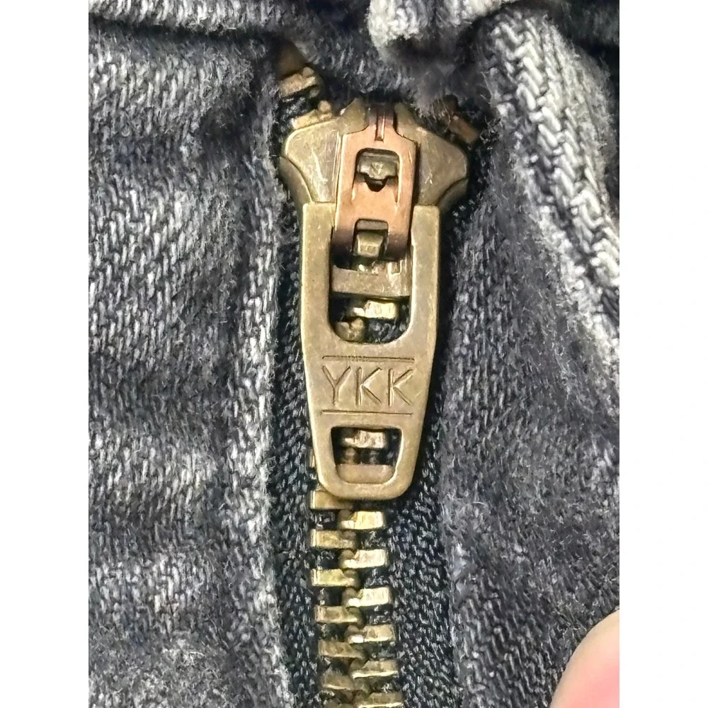 Madewell The Perfect Vintage Straight Jean Faded Black Seam Denim Womens 24X29 - Picture 3 of 14